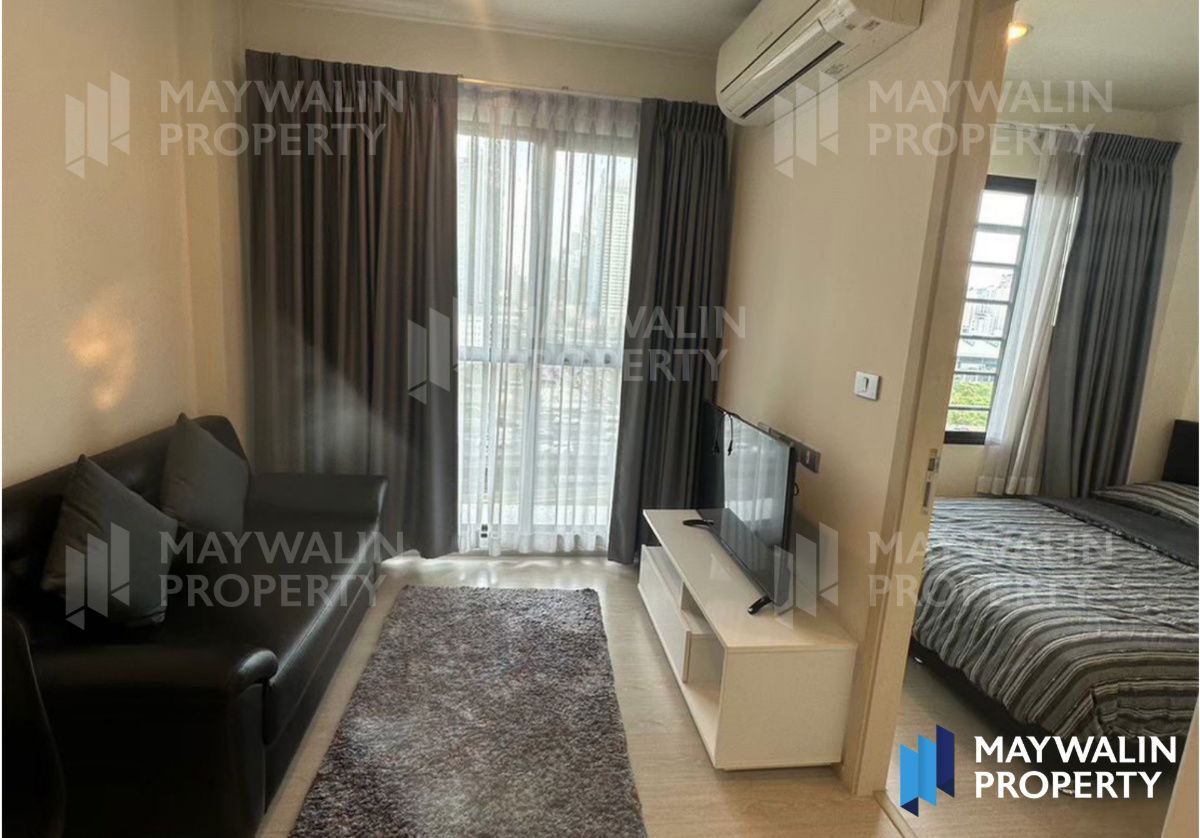 รูป ให้เช่า Rhythm Asoke II | 1 ห้องนอน ขนาด 34 ตร.ม. 🚄 ใกล้ MRT พระราม 9 เพียง 3 นาที 💰15,000 บาท 📲 Line ID: Junesone520/0842932624 - รูปที่ 2/5