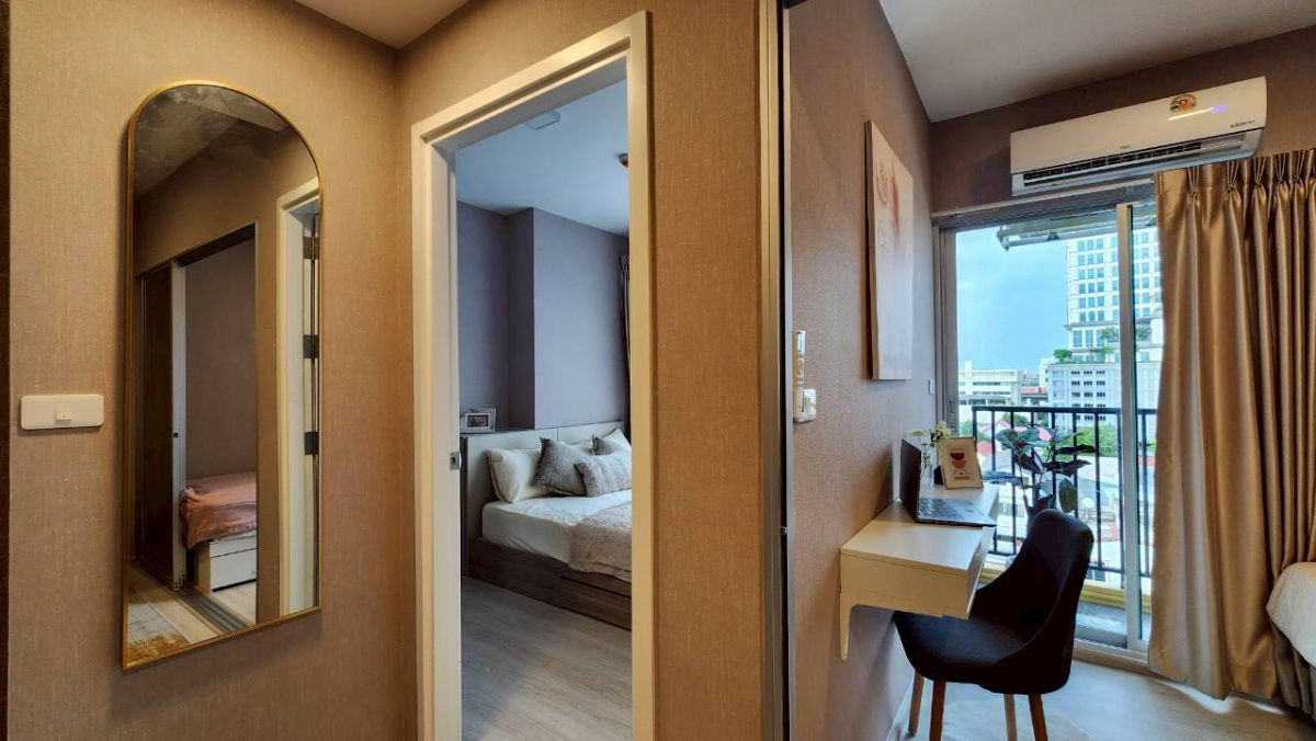 picture For Rent Condo PLUM CONDO SUKHUMVIT 62 Building 1, Floor 8,1 BED PLUS, Room size 35 sqm - 6/8