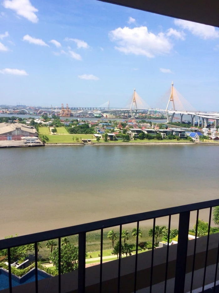 picture For Rent : The Pano Rama 3 – 15th Floor, Riverfront Unit with Panoramic View of the Suspension Bridge & Bang Krachao - 10/11