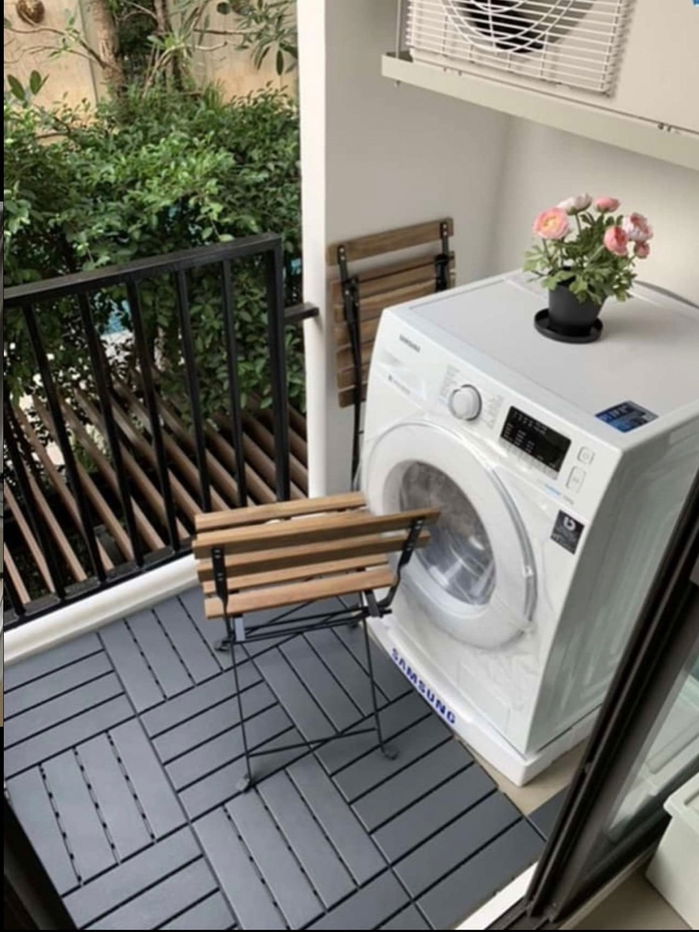 picture The Nest Sukhumvit 22 : 33 SQM. 2nd floor, Near BTS Phromphong ,Fully furnished, Electronic Appliances All Included.  - 4/6