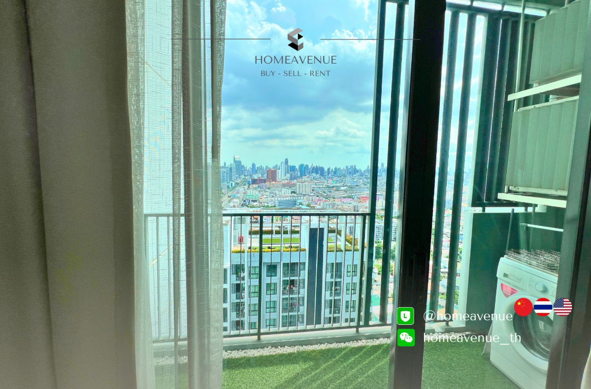picture Quinn Ratchada 17 ✨ Renovated unit, ready to move in 🚇 Next to MRT Sutthisan | Line: @homeavenue 💥HA-2169 - 9/10