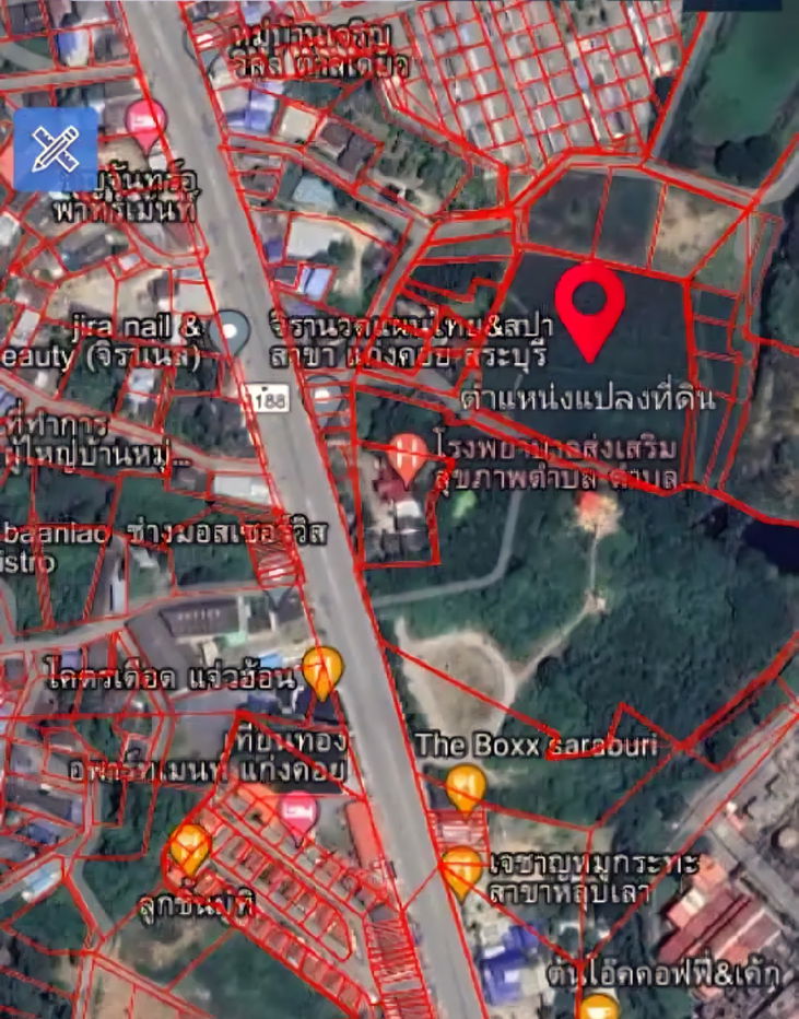 รูป ขายที่ดินโซนอุตสาหกรรม – พื้นที่สีม่วงอมแดง (บานเย็น) อ.แก่งคอย จ.สระบุรี - รูปที่ 4/5