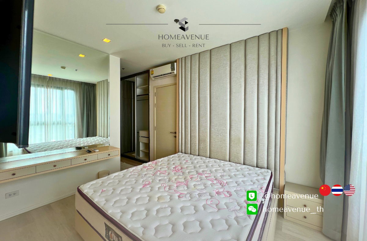 picture Quinn Ratchada 17 ✨ Renovated unit, ready to move in 🚇 Next to MRT Sutthisan | Line: @homeavenue 💥HA-2169 - 6/10