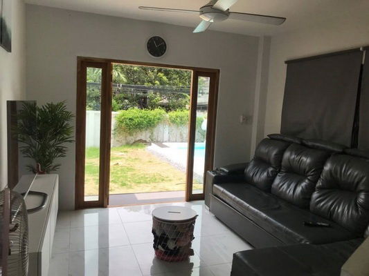 picture FOR RENT DETACHED HOUSE POOL VILLA UDOMSUK / 5 bedrooms 3 bathrooms / 60 Sqw. 400 Sqm. **90,000** CLOSE TO BTS UDOMSUK - 3/14
