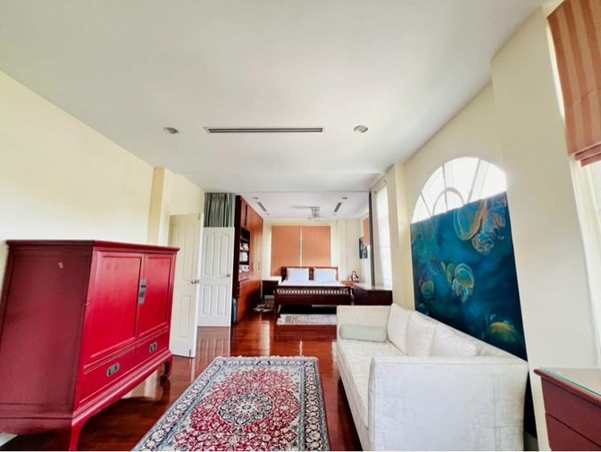 4-bed house for rent, 329 sqm, 131 sq wah, Golden Nakara Onnut 65