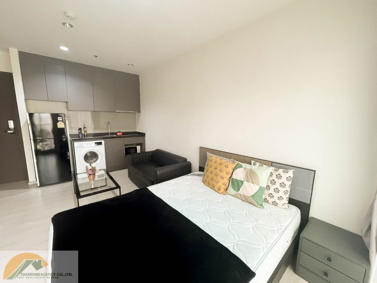 รูป Rent 1 bed 1baht 24 sqm Rhythm Asoke 1 Condo Minimum contract 1 year contract we have many units here pls contact us Can Negoวิวสวน - รูปที่ 6/15