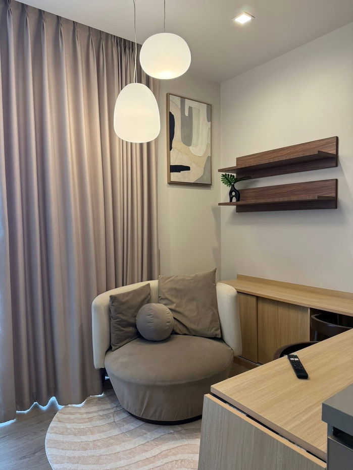 รูป 🔥‼️Free WIFI✨ The Crest Park Residences ✨🌳 วิวสวนรถไฟ สวยและสงบ 📍 ใกล้ BTS + MRT เดินทาง - รูปที่ 4/10