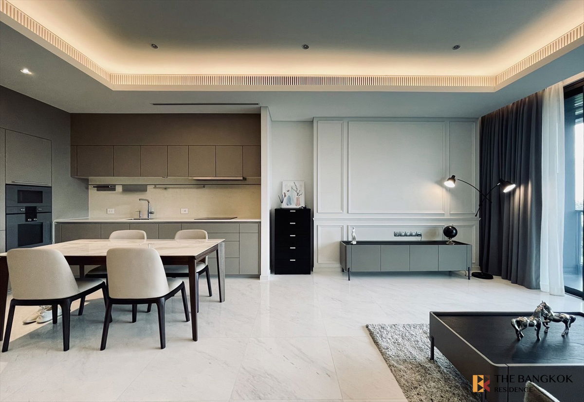 รูป 💎Rare unit,Ultra Luxury Sindhorn Tonson near MRT Lumpini - รูปที่ 3/8