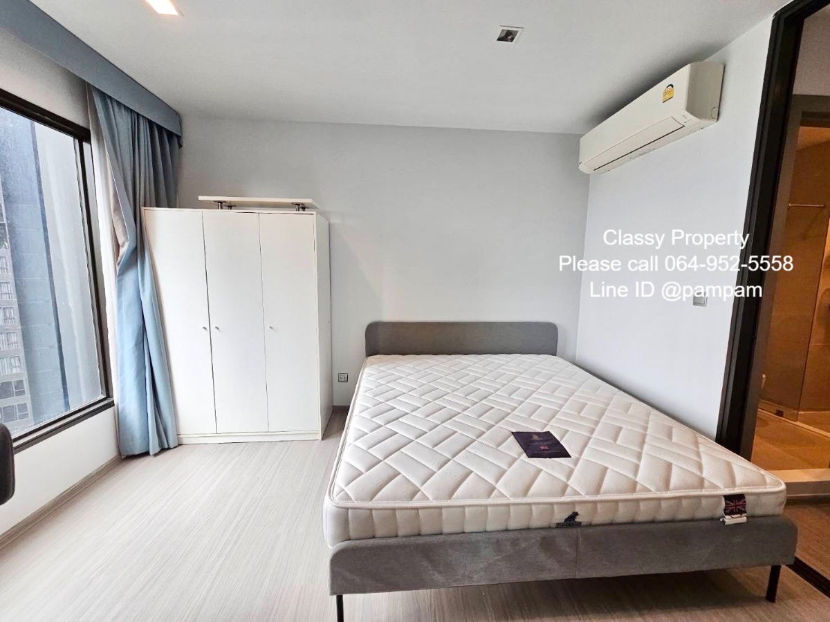 picture *** Condo for rent : Life Asoke-Rama 9  Studio High floor Fully furnished Separate kitchen near MRT Rama9 Special 15,000 Baht only!!! *** - 6/11