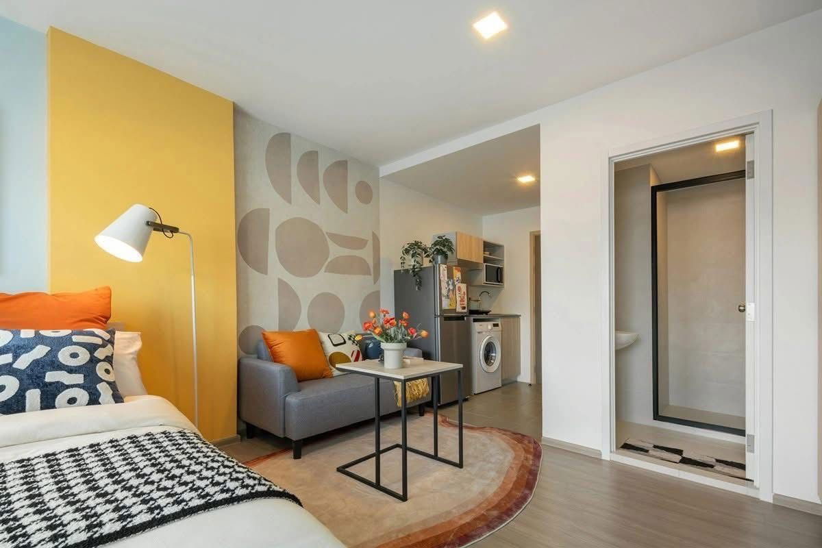 picture Vay Amata 🏢 New condo, fully ready to move in — only 1 min from Amata City! 💰 Starting at just 999,000 THB!  - 3/7