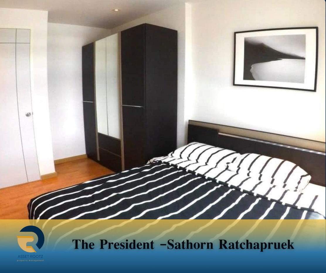 picture For Rent “ The President Sathorn Ratchaphruek 1 “Fully furniture and ready to move in >>contact us  Line@assetrootz  - 1/9