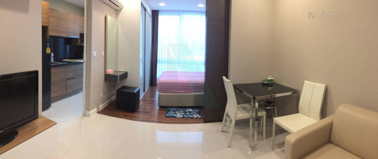 picture For Rent Condo THE METROPOLIS SAMRONG INTERCHANGE Building A, Floor 16,1 bed room, Room size 35.00 sqm - 7/8