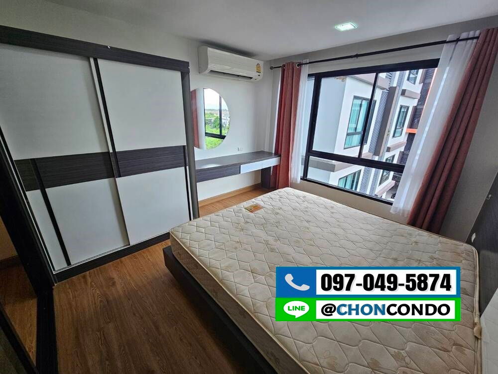 รูป Living Avenue ตึกD ชั้น4 บางแสน -------------ห้องมุม------------Tel 097-049-5874 (Line: @choncondo มี@ด้วย) - รูปที่ 3/14