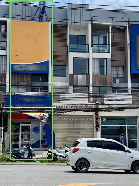 รูป ขายอาคารพาณิชย์ ศรีราชา - หนองค้อ ทำเลดี ติดนนเส้นหลัก  - รูปที่ 1/4