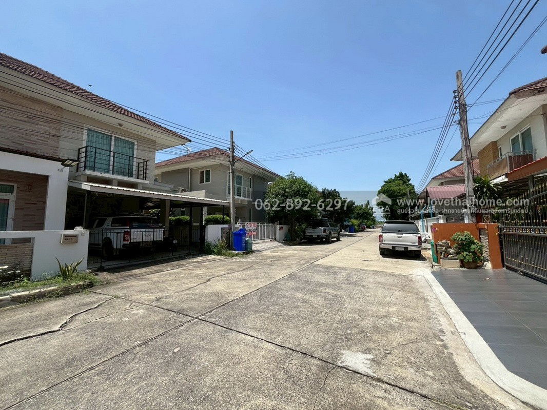 รูป ขายบ้านเดี่ยว 2 ชั้น โครงการเดอะเกรซ ชลียา ถ.บางกรวย-ไทรน้อย ขนาด 55 ตารางวา บ้านสวย พร้อมอยู่ ทำเลดี บรรยากาศเงียบสงบ โทร.062-892-6297 - รูปที่ 14/15