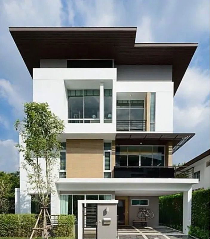 picture Luxury detached house for rent in the project #NirvanaBeyondLiteRama9 #NewlyRenovated - 1/6