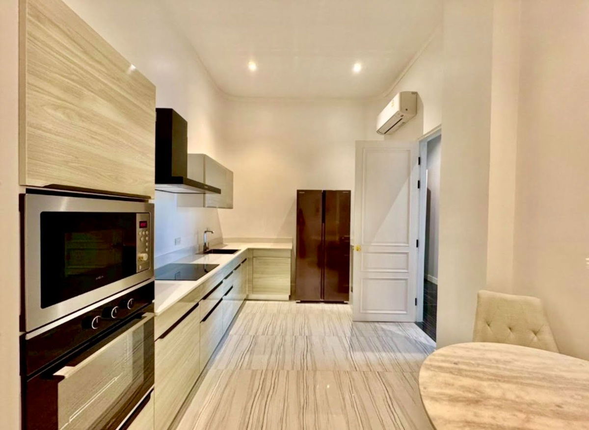 รูป code : C57 ให้เช่าบ้านเดี่ยวสุดหรู 3 ชั้น โครงการ เมซอง บลองช สุขุมวิท 67 (Maison Blanche Sukhumvit 67) | 62 ตร.วา ใจกลางสุขุมวิท ใกล้ BTS พระโขนง - รูปที่ 8/16