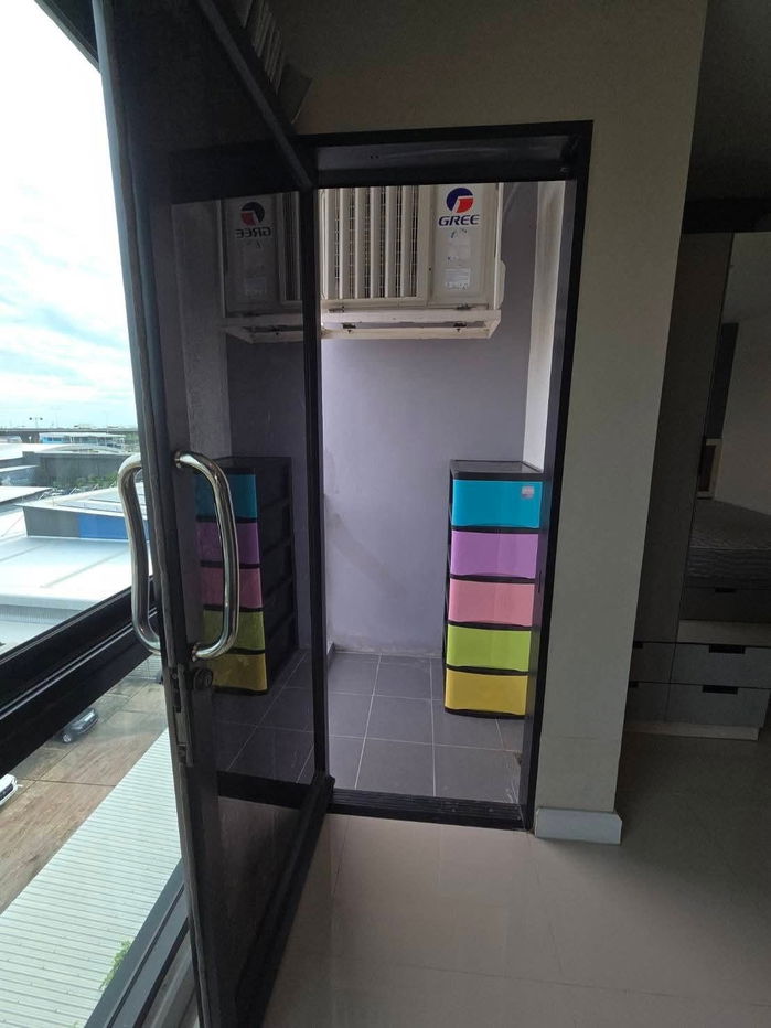 รูป cd1828 ให้เช่าคอนโด ห้องสวย ราคาถูก 6,000/เดือน โครงการ Casa France Abac Bangna ใกล้ ม. เอแบค บางนา - รูปที่ 7/10
