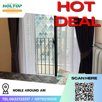 #R6107 🎉 020968 Condo for rent Noble Around Ari