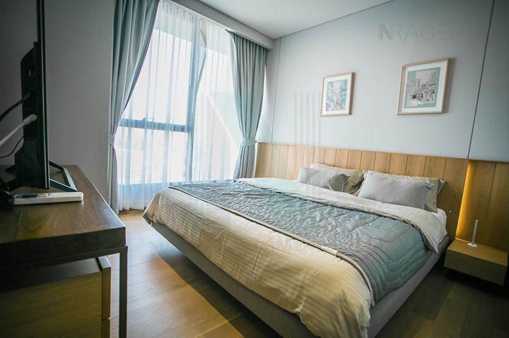 รูป 🔺 ให้เช่าคอนโด เดอะ ลุมพินี 24 อาคาร 1 ชั้น 12 1 ห้องนอน ขนาด 38.00 ตรม ใกล้ รพ.เทพธารินทร์ - รูปที่ 3/8