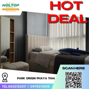 #R6086 🎉 020968 Condo for rent Park​ Origin​ Phaya Thai 