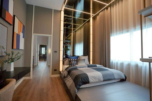 ★ Captivate Type Show Unit ★ บ้านเดี่ยว 2 ชั้น | ขนาดที่ดิน 92.90 ตร.ว. พื้นที่ใช้สอย 365.00 ตร.ม. | 5 ห้องนอน 5 ห้องน้ำ ใกล้ แฟชั่น ไอส์แลนด์