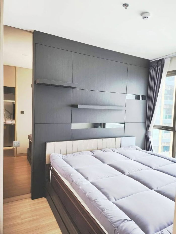 picture 🔥 Condo for rent – ​​Lumpini Suite Phetchaburi-Makkasan, beautiful room, as advertised, pool view 064-974-2441 🔥 - 2/9
