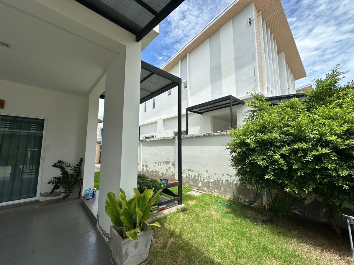 picture 🏠 Semi-detached house for rent 📌 Kao Kilo, Sriracha 💸 Price 18,000 baht/month, fully furnished + appliances, ready to move in - 10/11