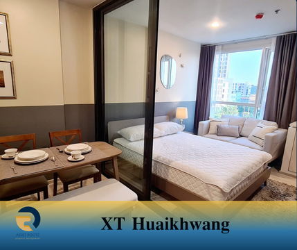 For Rent “ XT Huaikhwang  “Fully furniture and ready to move in >>contact us  Line@assetrootz 