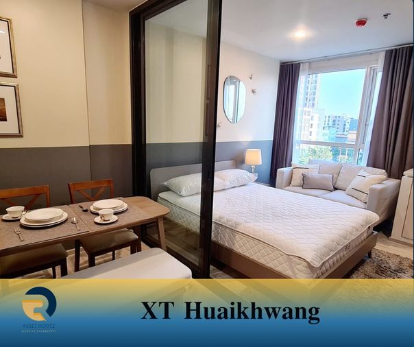 ให้เช่า  “XT Huaikhwang” เฟอร์นิเจอร์ เครื่องใช้ไฟฟ้าครบ >>ติดต่อเราที่  Line@assetrootz 