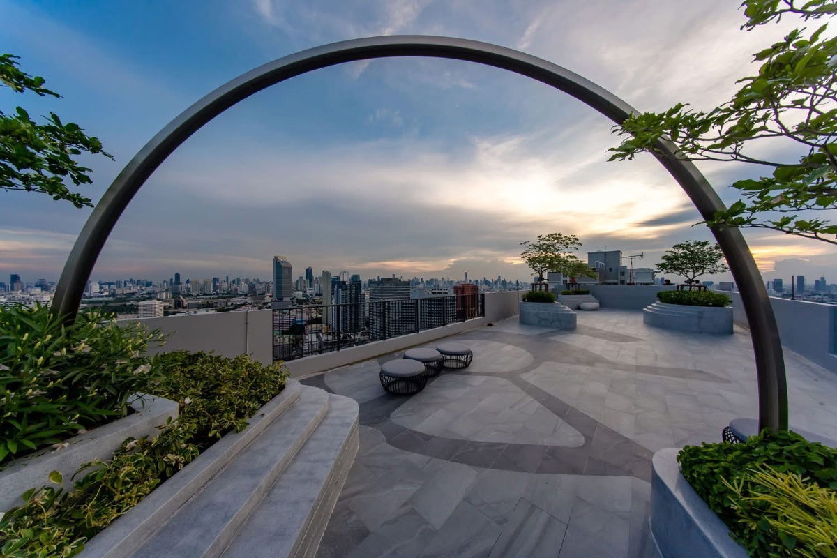 รูป  🤩ห้องสวยย🌿For Rent 📍1bedroom 1bathroom 🛁 SOHO Bangkok Ratchada 🎉150m from MRT Huai Khwang  🚊 - รูปที่ 8/10