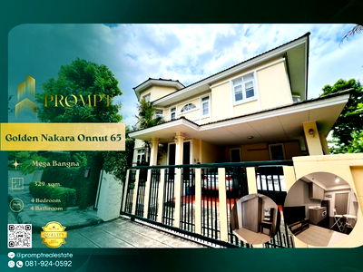 Houses for rent : GH01289 - Golden Nakara Onnut 65