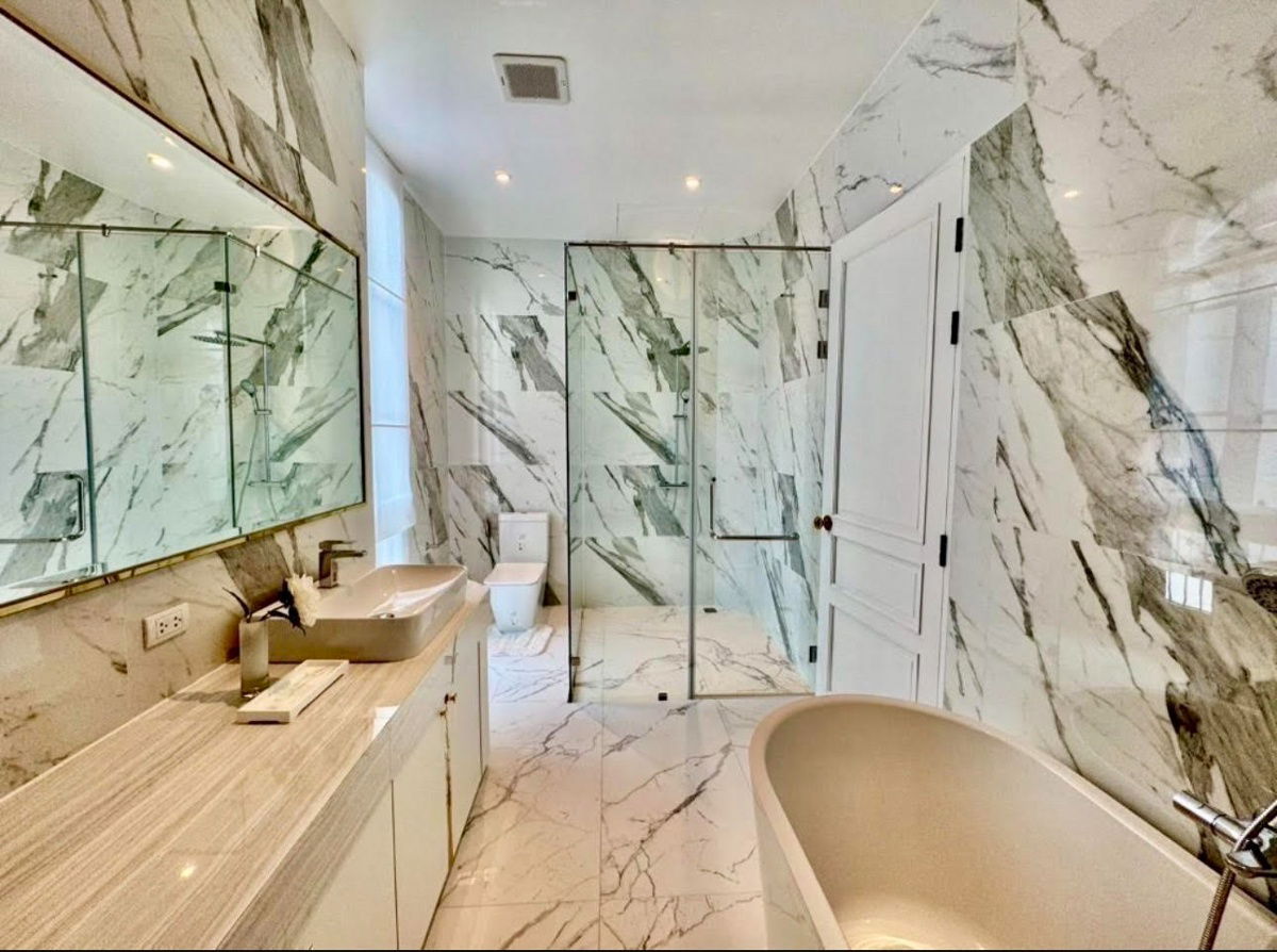 รูป code : C57 ให้เช่าบ้านเดี่ยวสุดหรู 3 ชั้น โครงการ เมซอง บลองช สุขุมวิท 67 (Maison Blanche Sukhumvit 67) | 62 ตร.วา ใจกลางสุขุมวิท ใกล้ BTS พระโขนง - รูปที่ 13/16