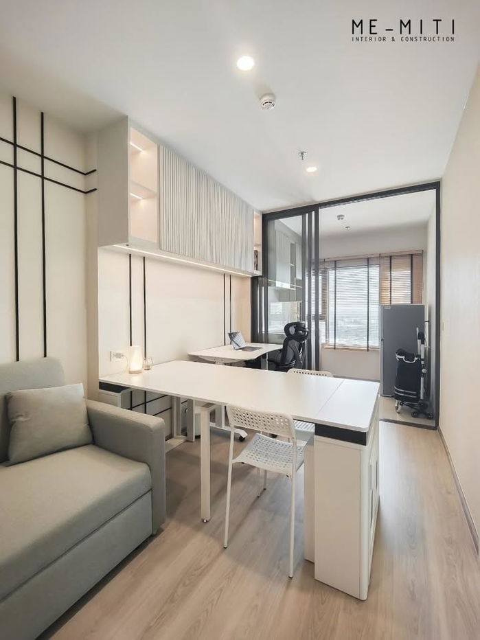 picture Life Rama 4 Asoke 1Bedroom with working Table Enclosed kitchen Beautiful Decoration - 9/12