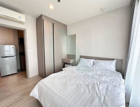 📌 For Rent Condo IDEO MOBI SUKHUMVIT EASTPOINT Building 1, Floor 25,1 bed room, Room size 35 sqm