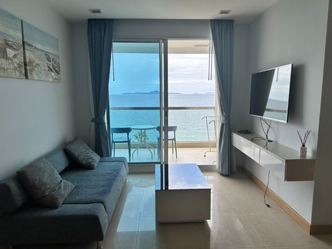 For rent condo The Palm wongamat beach front Pattaya (S03-1971) 