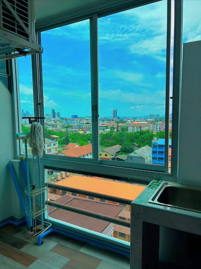 รูป #ขายถูก #คอนโดเทลพัทยาบลาซ่า (Pattaya Plaza Condotel)เพียง 9.8 แสนบาท(980,000)วิวเฉียงเห็นทะเล รับลมดี  - รูปที่ 11/19