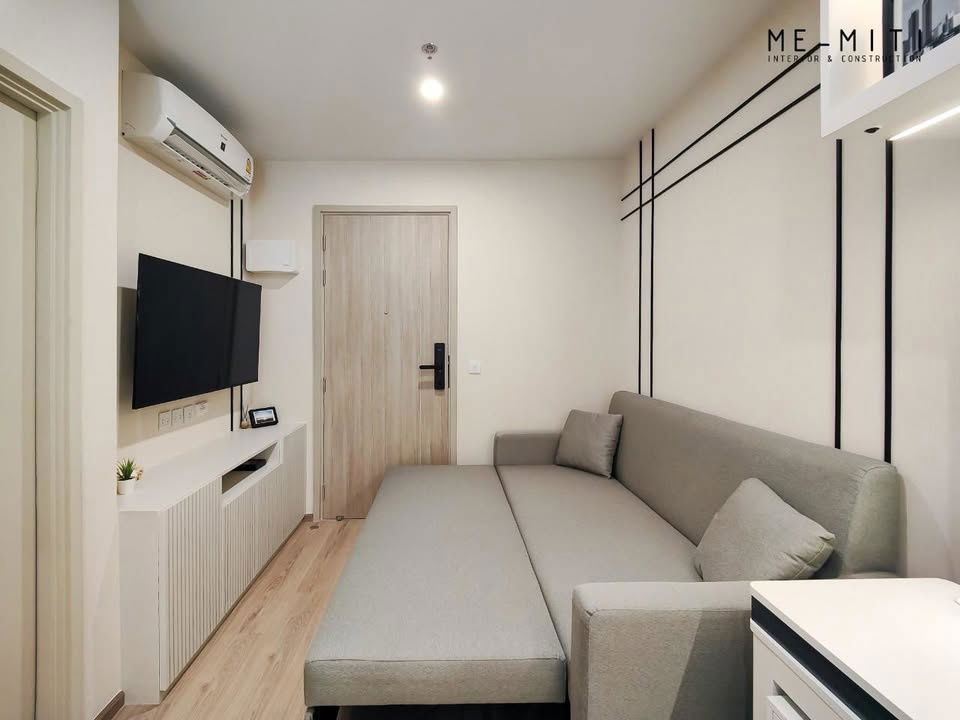 picture Life Rama 4 Asoke 1Bedroom with working Table Enclosed kitchen Beautiful Decoration - 6/12
