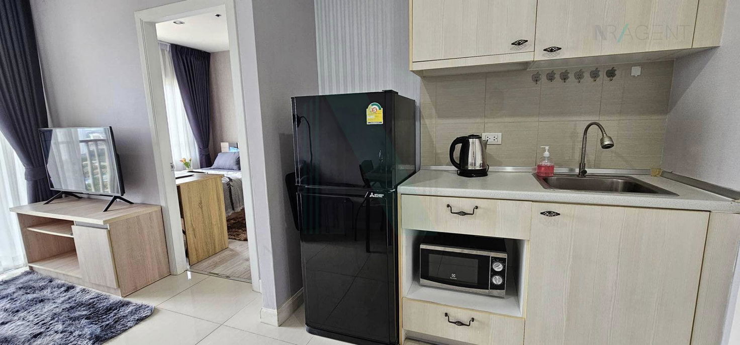 picture 🎉 For Rent Condo MANOR SANAMBINNAM Building C, Floor 26,1 bed room, Room size 31 sqm - 3/8