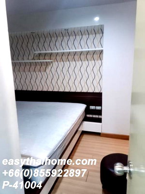 เช่าคอนโด MRT สุทธิสาร : P-41004 สวยพร้อมอยู่! ห้องสตูดิโอ 29 ตร.ม. ใกล้ MRT สุทธิสาร! เพียง 11,000 บาท Line Id @easythaihome 085-592-2897