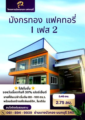 ที่ดิน บางบัวทอง นนทบุรี : จองด่วน ! วันนี้ลดทันที 30 % ที่ดินสวย ที่ดินทำเลดี ทำเลทอง ย่านบางบัวทอง นนทบุรี  โทร. 0618949939 