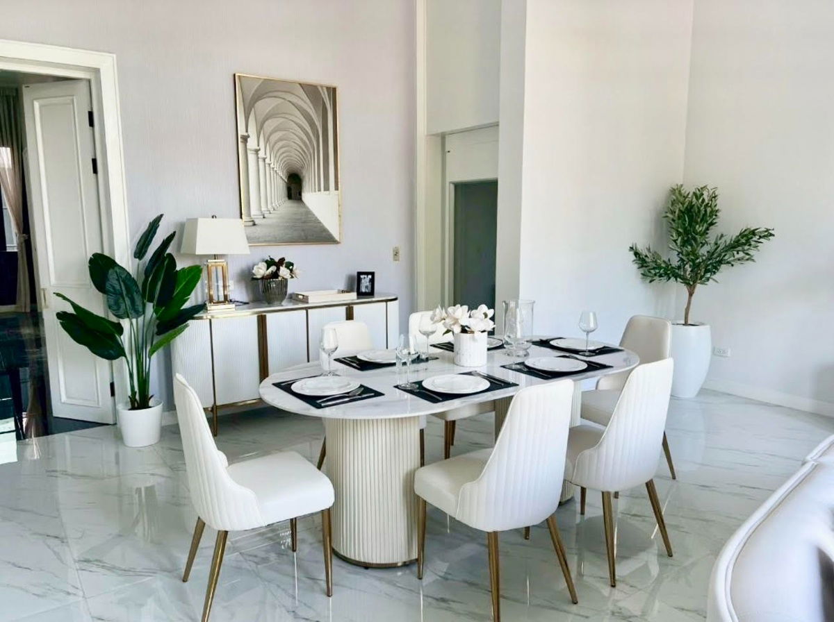 รูป code : C57 ให้เช่าบ้านเดี่ยวสุดหรู 3 ชั้น โครงการ เมซอง บลองช สุขุมวิท 67 (Maison Blanche Sukhumvit 67) | 62 ตร.วา ใจกลางสุขุมวิท ใกล้ BTS พระโขนง - รูปที่ 6/16