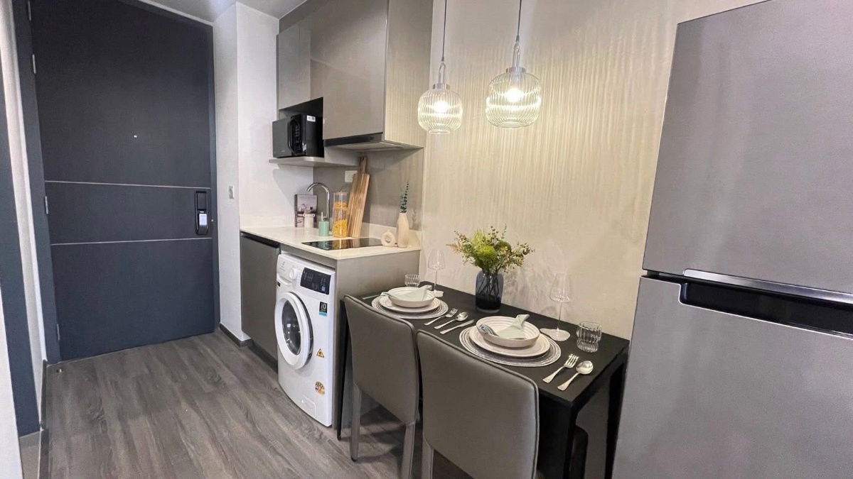 picture IDEO Mobi Rangnam | Price 25,000 baht | Beautiful room, new room, fully furnished, ready to move in - 4/4