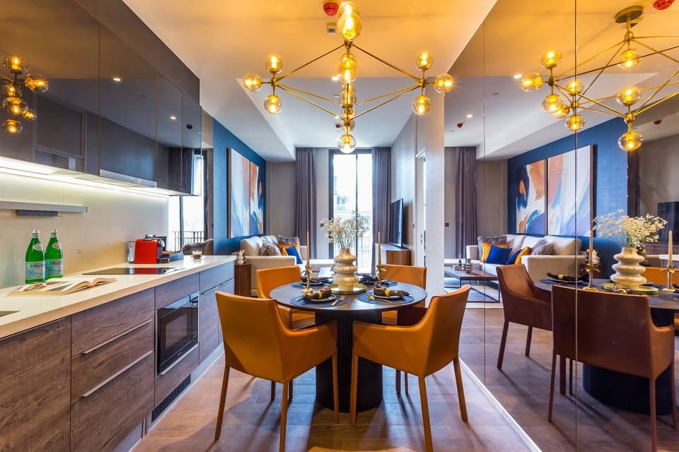 picture Muniq Langsuan【𝐒𝐄𝐋𝐋 & 𝐑𝐄𝐍𝐓】🔥Fully furnished condo with a modern design and warm tones🔥  Contact Line ID: @hacondo - 7/10