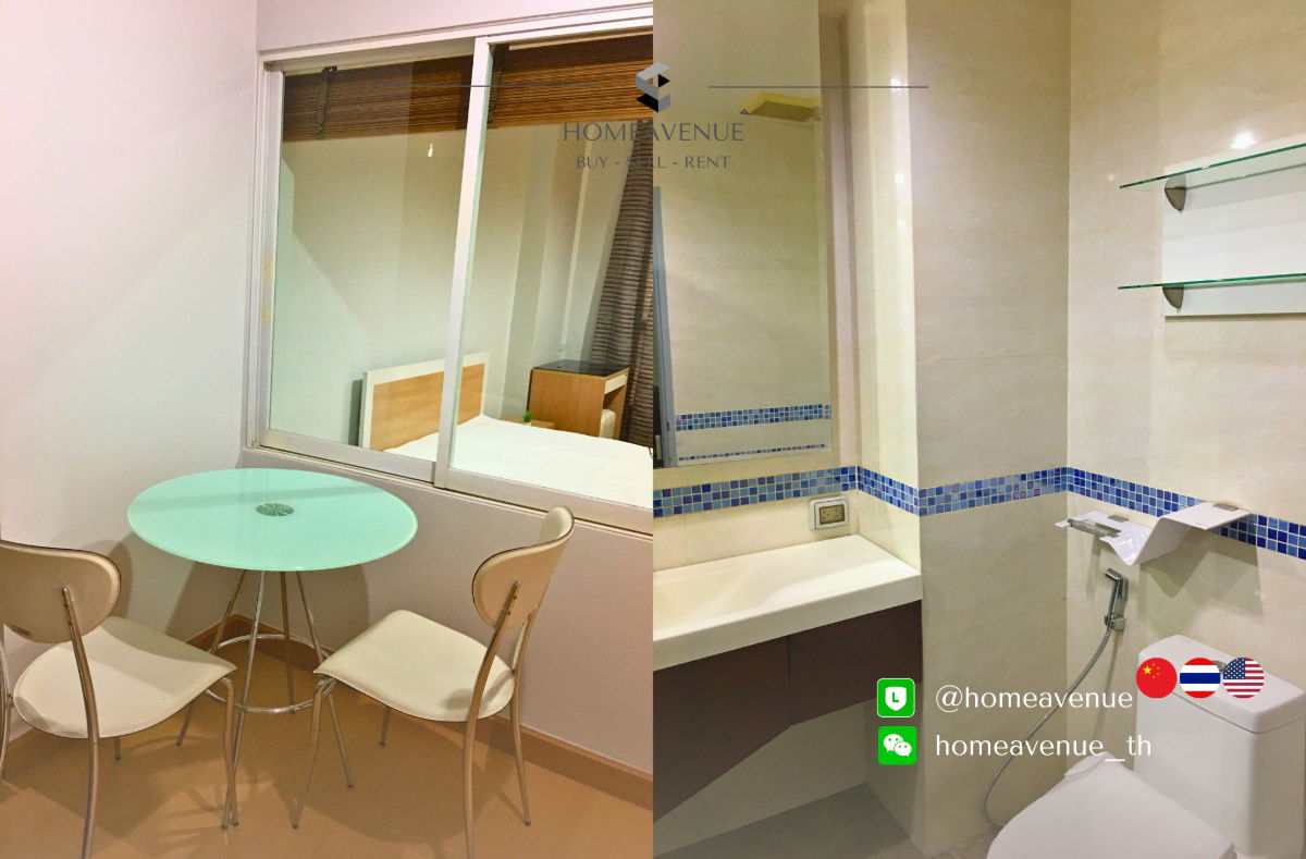 picture Life@Ratchada-Huai Khwang ✨ Renovated unit, ready to move in 🚇 Next to MRT Huai Khwang | Line: @homeavenue 💥HA-4932 - 7/7