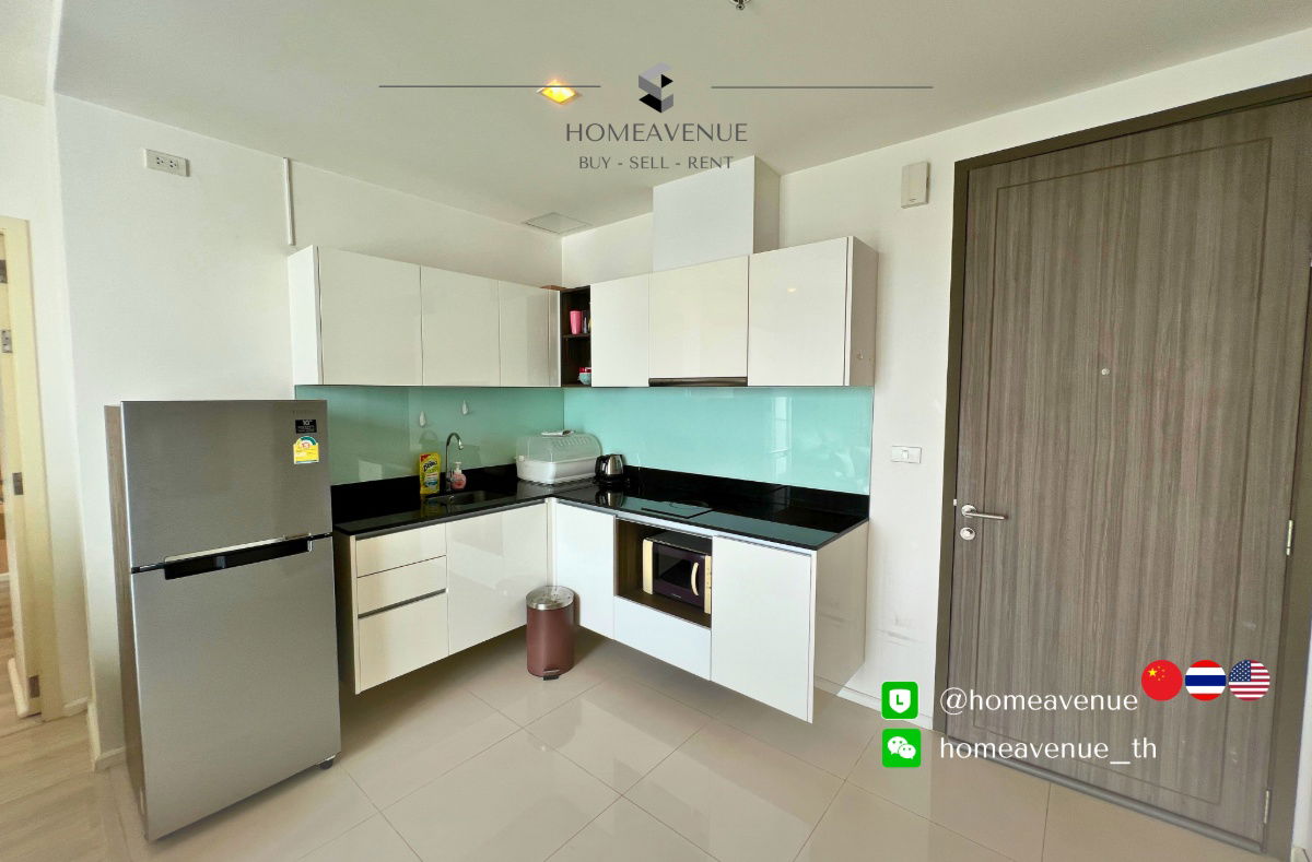 picture Quinn Ratchada 17 ✨ Renovated unit, ready to move in 🚇 Next to MRT Sutthisan | Line: @homeavenue 💥HA-2169 - 3/10