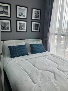 🔺 For Rent Condo IDEO MOBI SUKHUMVIT Building A, Floor 21,1 bed room, Room size 22.00 sqm