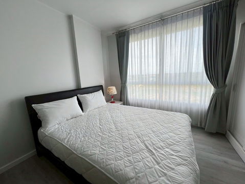 📌𝐔𝐏𝐃𝐀𝐓𝐄 𝐑𝐎𝐎𝐌 𝟐𝟎𝟐𝟓📌 Condo for rent at Campus Resort Bangna [Beautiful built-in room+washing machine] ID LINE: atccity 💻