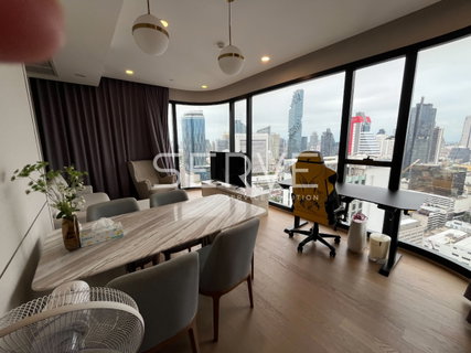 รูปภาพ 2 Beds High Fl. 30+ Nice Room Modern Condo Close to MRT Sam Yan 180 m., Samyan Mitrtown @ Ashton Chula-Silom