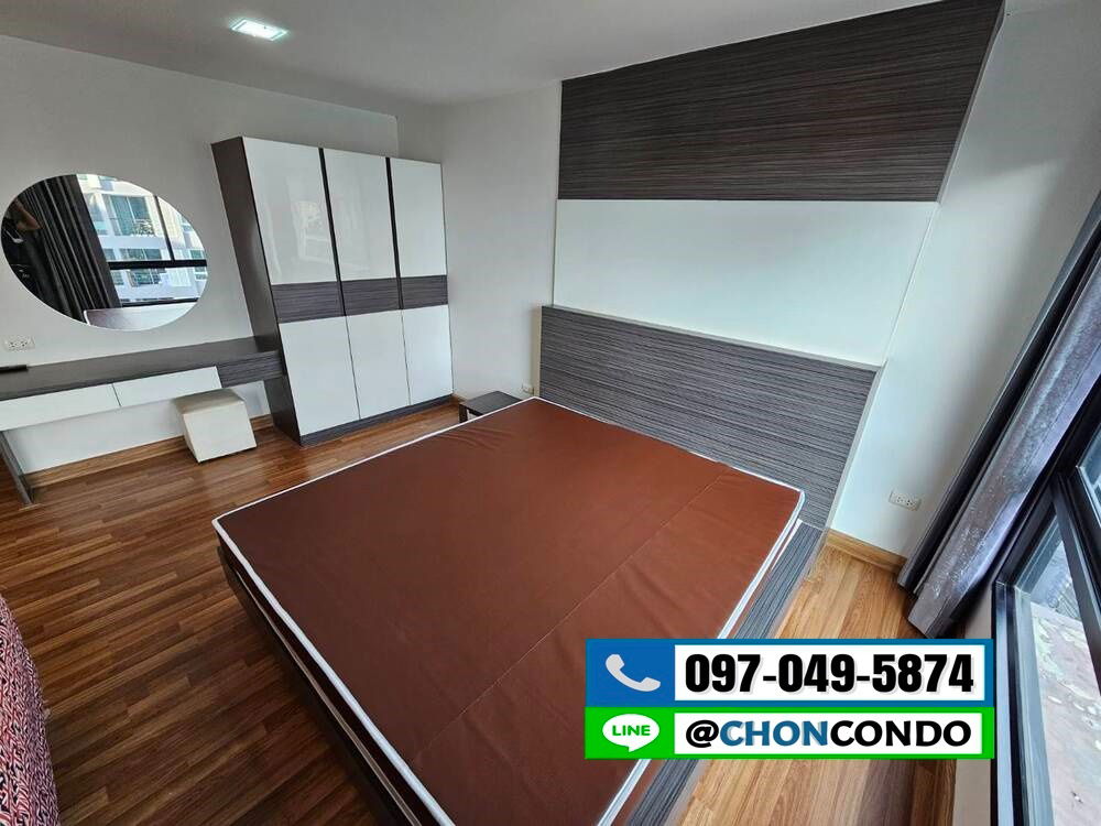 รูป Living Avenue ตึกD ชั้น6 บางแสน ------------------------Tel 097-049-5874 (Line: @choncondo มี@ด้วย) - รูปที่ 4/11